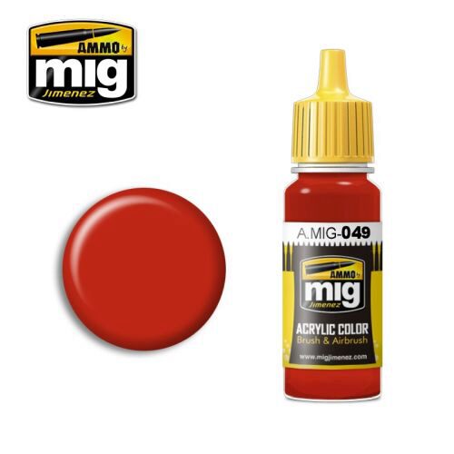 Ammo AMIG0049 Acryl Farbe RED (17 mL)