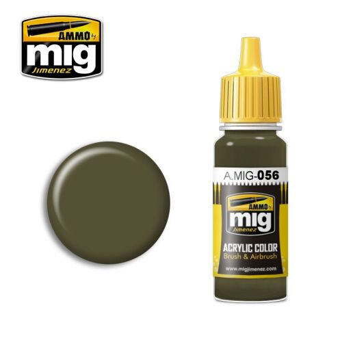 Ammo AMIG0056 Acryl Farbe GREEN KHAKI (RLM 83) (17 mL)