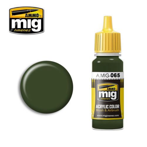 Ammo AMIG0065 Acryl Farbe FOREST GREEN (17 mL)