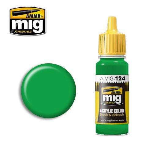 Ammo AMIG0124 Acryl Farbe LIME GREEN (17 mL)