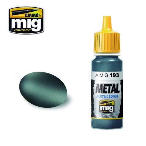 Ammo AMIG0193 Metal Acryl Farbe BLUISH TITANIUM (17 mL)