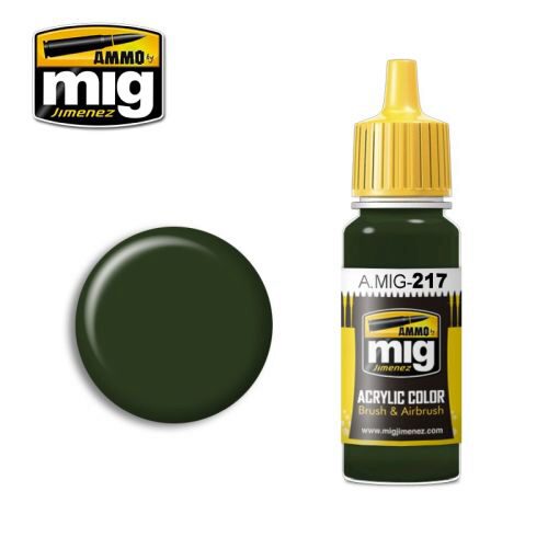 Ammo AMIG0217 Acryl Farbe GREEN SLATE (RLM 02) (17 mL)