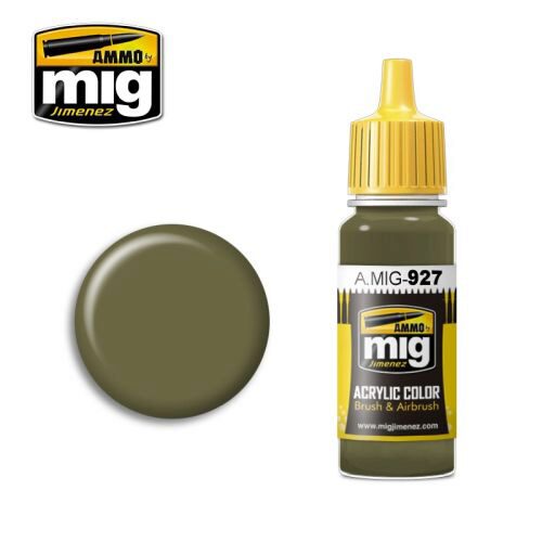 Ammo AMIG0927 Acryl Farbe OLIVE DRAB  LIGHT BASE (17 mL)