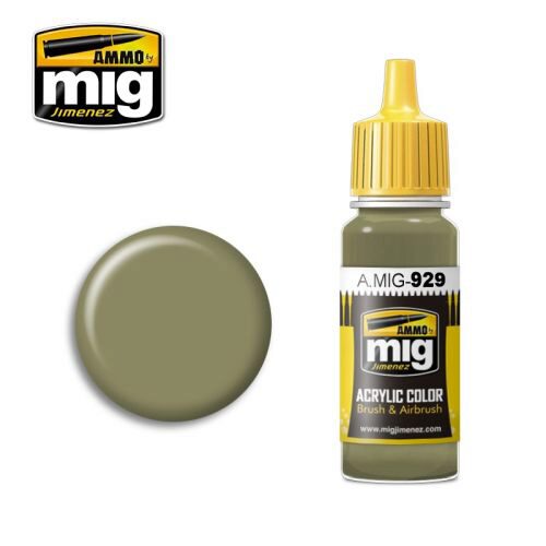 Ammo AMIG0929 Acryl Farbe OLIVE DRAB  SHINE (17 mL)