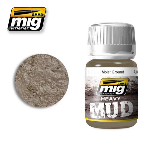 Ammo AMIG1703 Enamel heavy mud Texture MOIST GROUND          