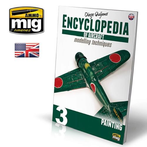 Ammo AMIG6052 ENCYCLOPEDIA OF AIRCRAFT MODELLING TECHNIQUES - VOL.3 - PAINTING ENGLISH