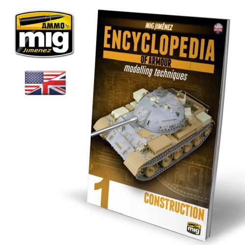 Ammo AMIG6150 ENCYCLOPEDIA OF ARMOUR MODELLING TECHNIQUES VOL. 1 - CONSTRUCTION ENGLISH