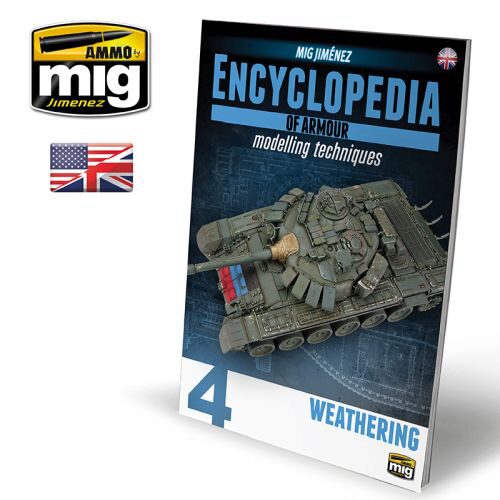 Ammo AMIG6153 ENCYCLOPEDIA OF ARMOUR MODELLING TECHNIQUES VOL. 4 - WEATHERING ENGLISH
