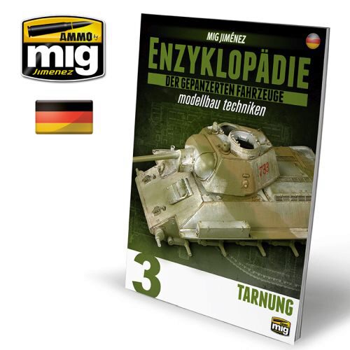 Ammo AMIG6182 ENCYCLOPEDIA OF ARMOUR MODELLING TECHNIQUES VOL. 3 - CAMOUFLAGE GERMAN