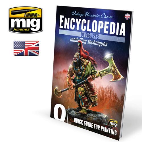 Ammo AMIG6220 ENCYCLOPEDIA OF FIGURES MODELLING TECHNIQUES VOL. 0 - QUICK GUIDE FOR PAINTING  ENGLISH