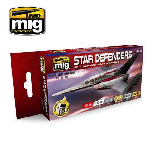 Ammo AMIG7130 STAR DEFENDERS SCI-FI COLORS