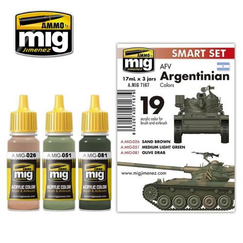 Ammo AMIG7167 AFV ARGENTINIAN COLORS