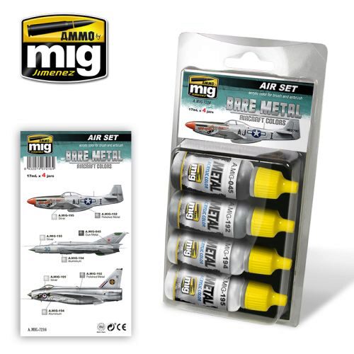 Ammo AMIG7216 BARE METAL AIRCRAFT COLORS