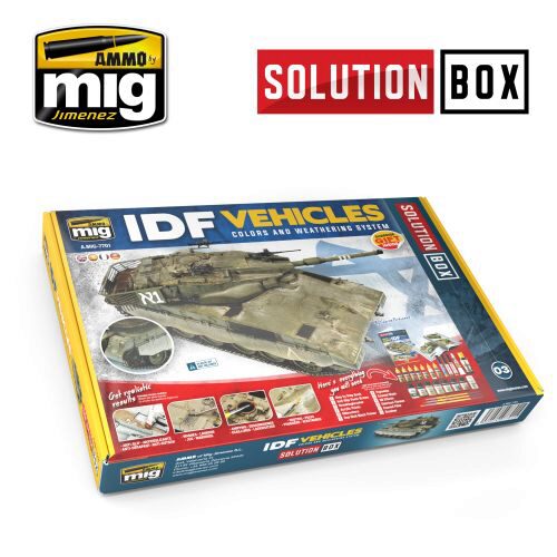 Ammo AMIG7701 SOLUTION Box IDF Fahrzeuge