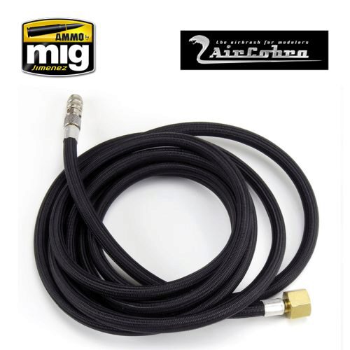 Ammo AMIG8659 8 foot quick dis-connect braided air hose