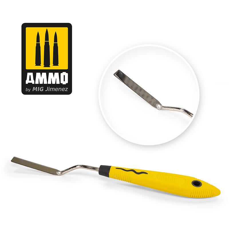 Ammo AMIG8683 Flat Rectangle Palette Knife