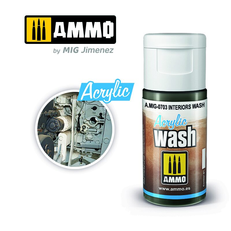 Ammo AMIG0703 ACRYLIC WASH Interiors Wash