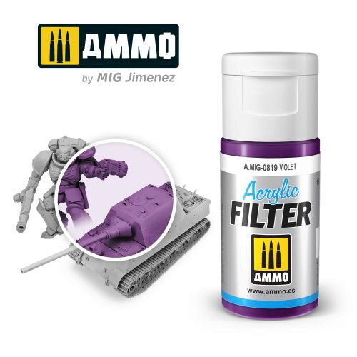 Ammo AMIG0819 ACRYLIC FILTER Violet