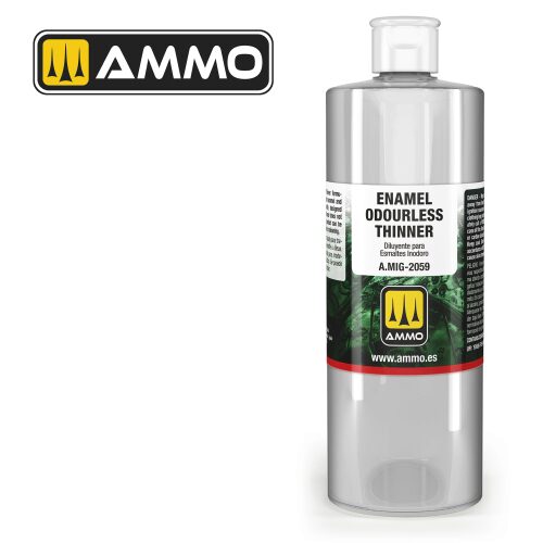 Ammo AMIG2059 Enamel Odourless Thinner (400mL)