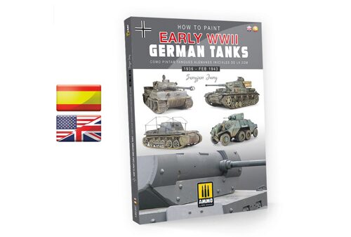 Ammo AMIG6037 How to Paint Early WWII German Tanks (English, Spanish)