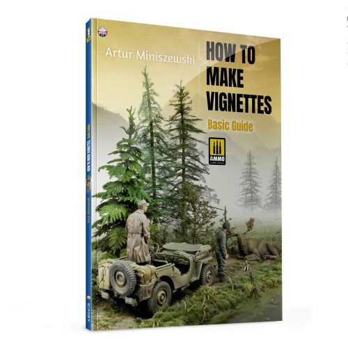 Ammo AMIG6138 How to Make Vignettes. Basic Guide (English) Book - 96 pages