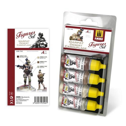 Ammo AMIG7048 Marpat Desert Camouflage Figures Set