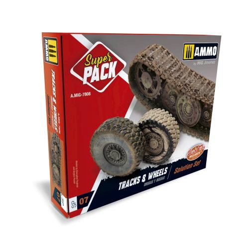 Ammo AMIG7808 TRACKS & WHEELS. SUPER PACK