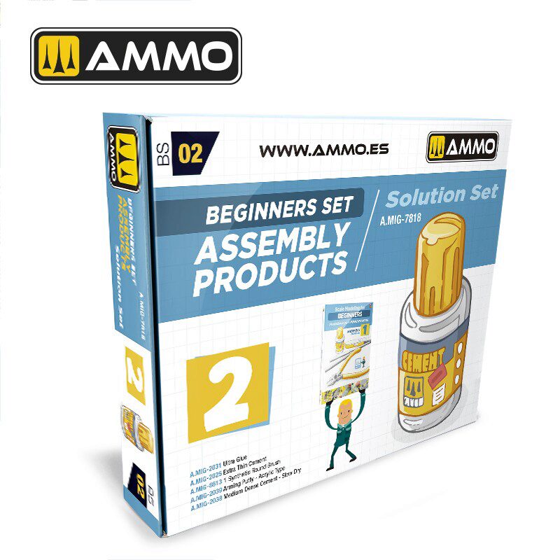 Ammo AMIG7818 Beginner Set  - Beginners Set: Assembly Products 