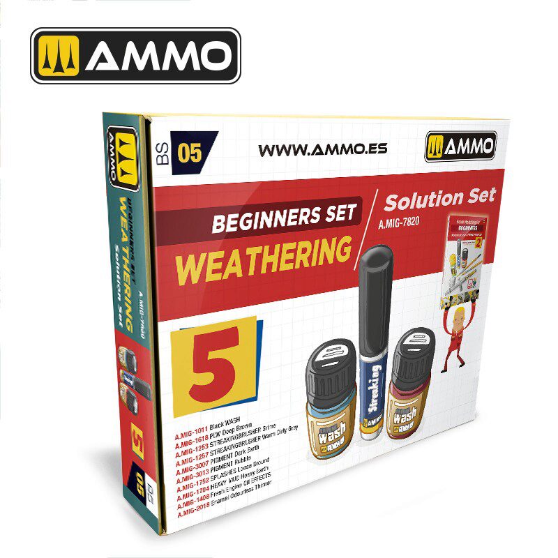 Ammo AMIG7820 Beginners Set - Weathering 