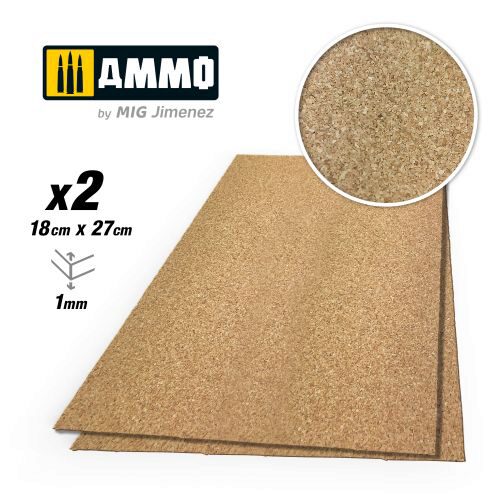 Ammo AMIG8835 CREATE CORK Fine Grain (1mm) – 2 pcs