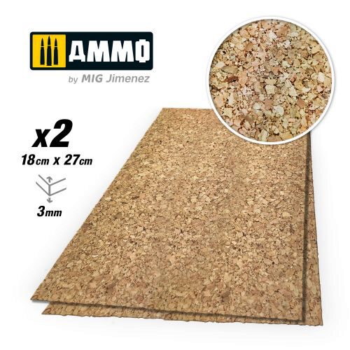 Ammo AMIG8843 CREATE CORK Thick Grain (3mm) – 2 pcs