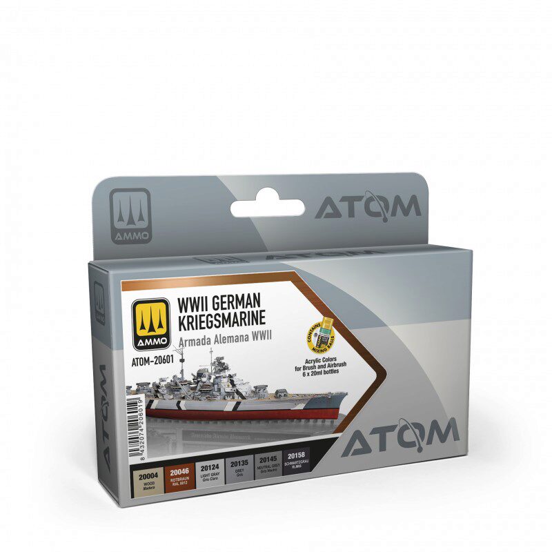 Ammo ATOM-20601 ATOM Set German KRIEGSMARINE WWII 6tlg
