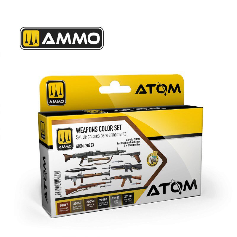 Ammo ATOM-20733 ATOM Weapons Color Set