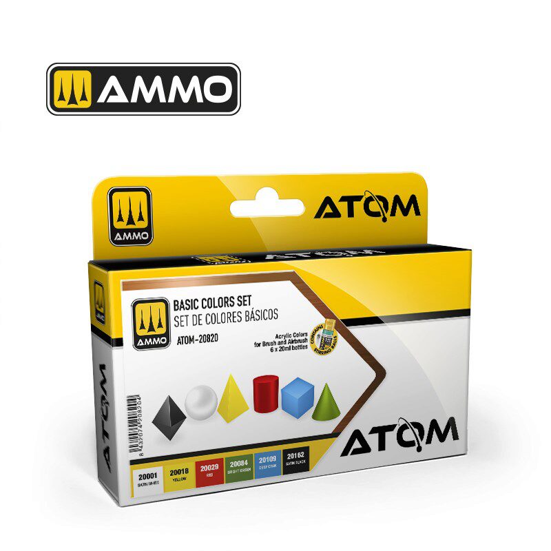 Ammo ATOM-20820 ATOM Basic Colors Set