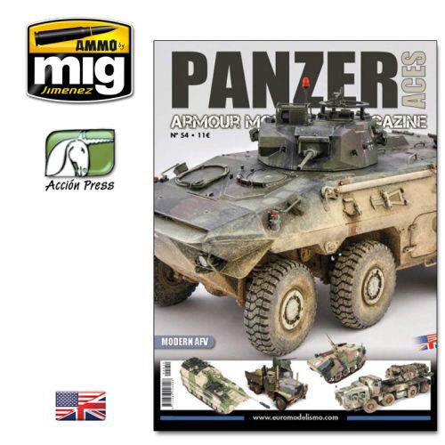 Ammo PANZ-0054 PANZER ACES Nº54 (MODERN AFV - 66 pages) ENGLISH