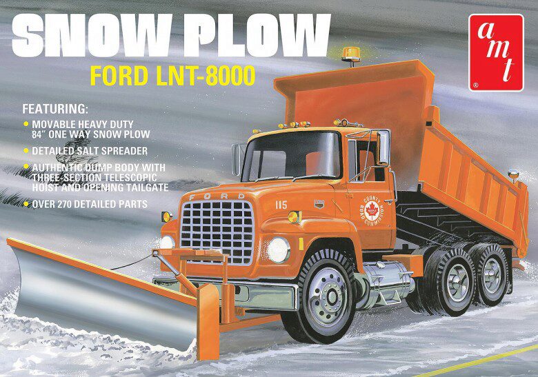 amt 1178 Ford LNT8000 Snow Plow