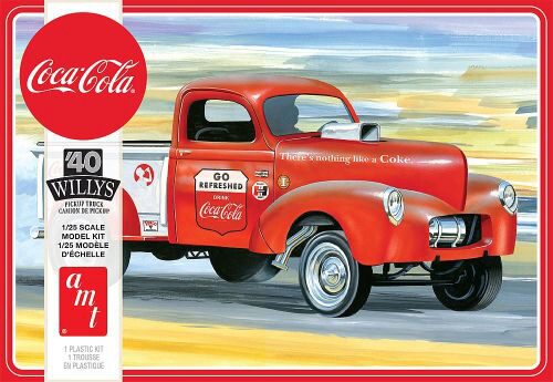 amt 1145 1940er Willys Pickup Gasser Coca-Cola
