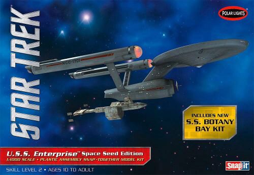 amt 3908 Star Trek TOS USS Enterprise Space Seed Edition