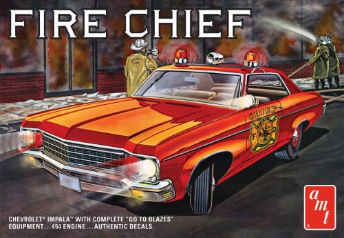 amt 1162 1970er Chevy Impala Fire