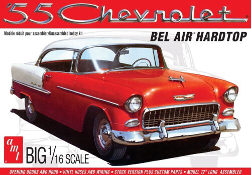 AMT AMT1452 1955 Chevy Bel Air Hardtop