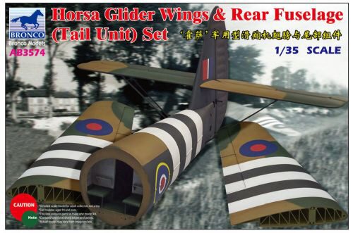Bronco Models AB3574 Horsa Glider Wing &Rear Fuselage (Tail