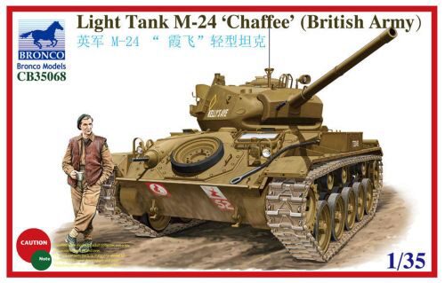 Bronco Models CB35068 Light Tank M-24 Chaffee (British Version