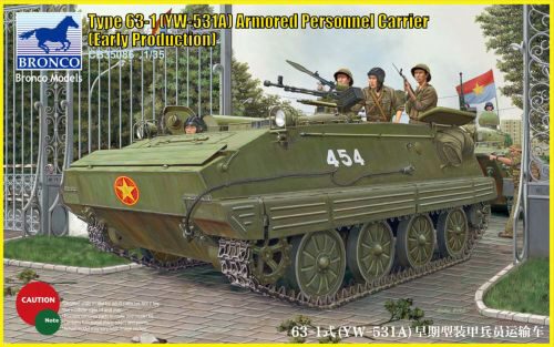 Bronco Models CB35086 Type 63-1(YW-531A)Armored Peronnel Carri Early production