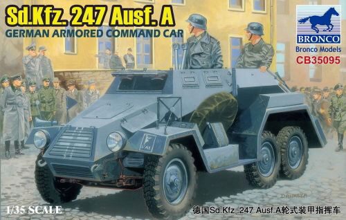 Bronco Models CB35095 Sd.Kfz.247 Ausf.A.German Armored Command Car