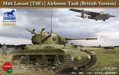 Bronco Models CB35161 M22 Lucust (T9E1) Airborne Tank (British Version)