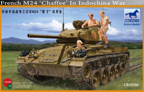 Bronco Models CB35166 French M24 Chaffee in Indochina War