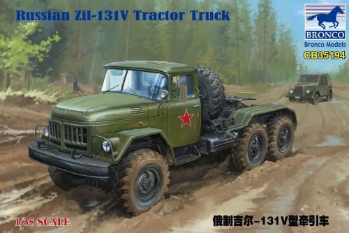 Bronco Models CB35194 Russian Zil-131V Tractor Truck