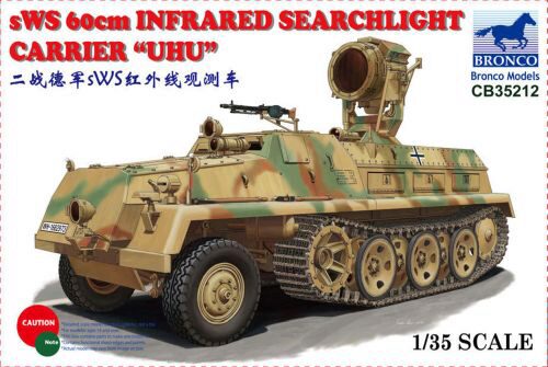 Bronco Models CB35212 sWS 60cm Infrared Searchlight CarrierUHU