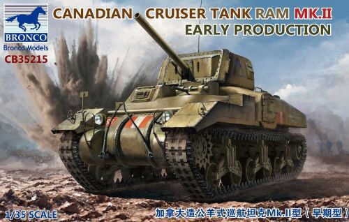Bronco Models CB35215 Canadian Cruiser Tank Ram MK.II Early Produktion