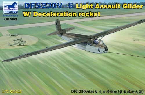 Bronco Models GB7009 DFS230V-6 Light Assault Glider W/Decele- -ration rocket